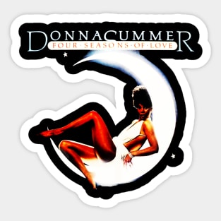 Donna Summer //// Retro Style Fan Art Design Sticker